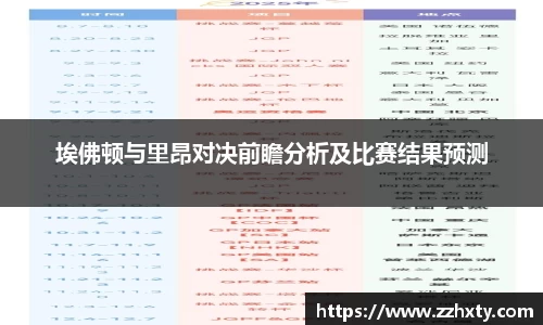 埃佛顿与里昂对决前瞻分析及比赛结果预测